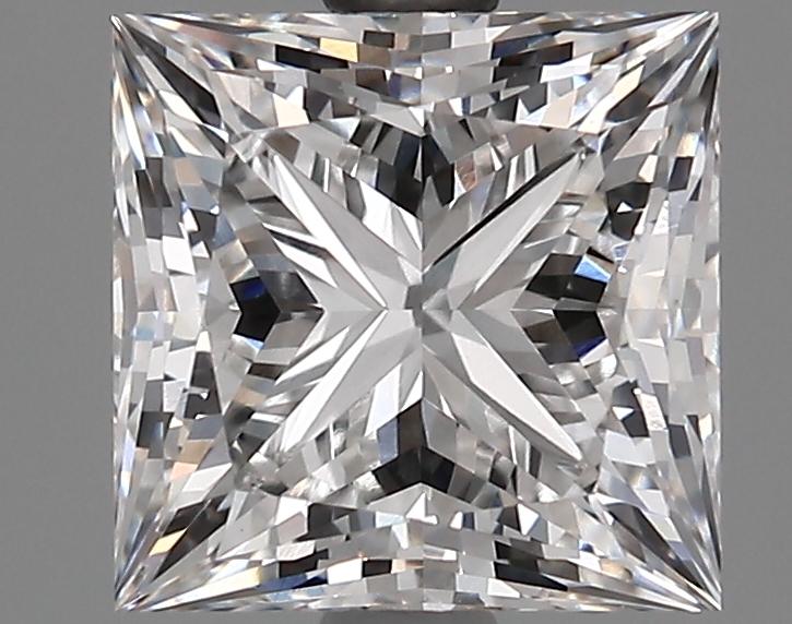 2.62 Carat Princess Shaped Ideal Cut VS1 GIA Certified Lab Grown Diamond