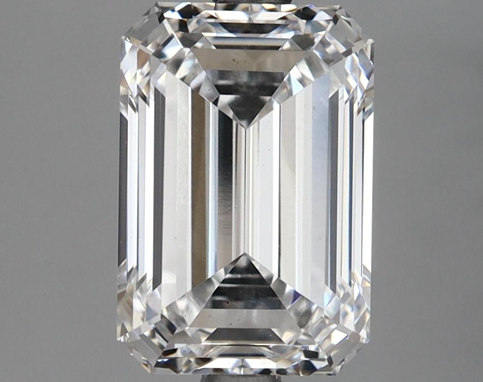 3.12 Carat Emerald Shaped Ideal Cut VS2 GIA Certified Lab Grown Diamond