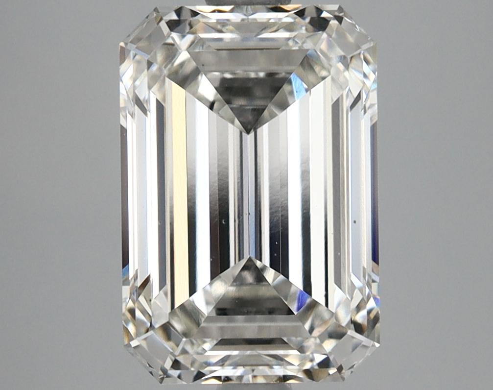 3.69 Carat Emerald Shaped Ideal Cut VS1 IGI Certified Lab Grown Diamond