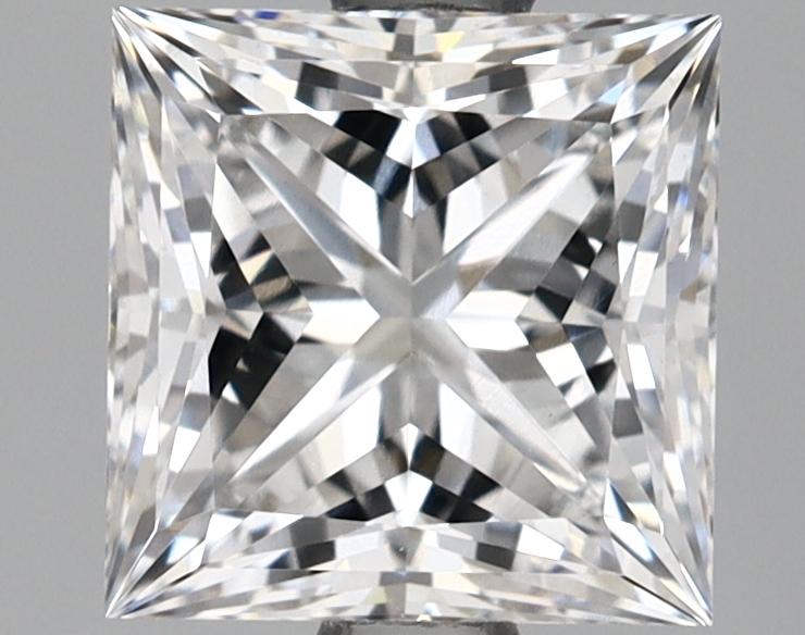1.68 Carat Princess Shaped Ideal Cut VS1 IGI Certified Lab Grown Diamond