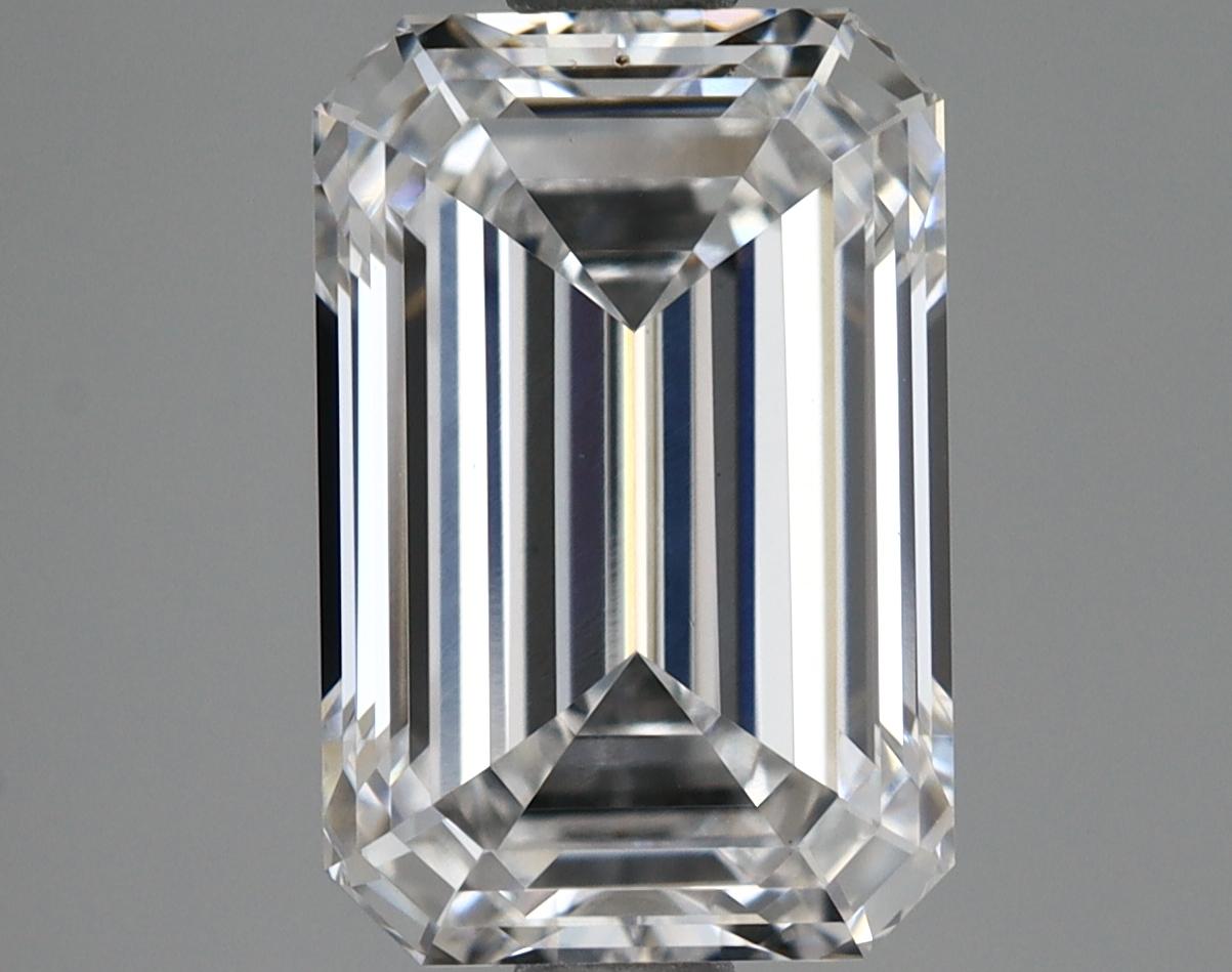 2.18 Carat Emerald Shaped Excellent Cut VS1 IGI Certified Lab Grown Diamond
