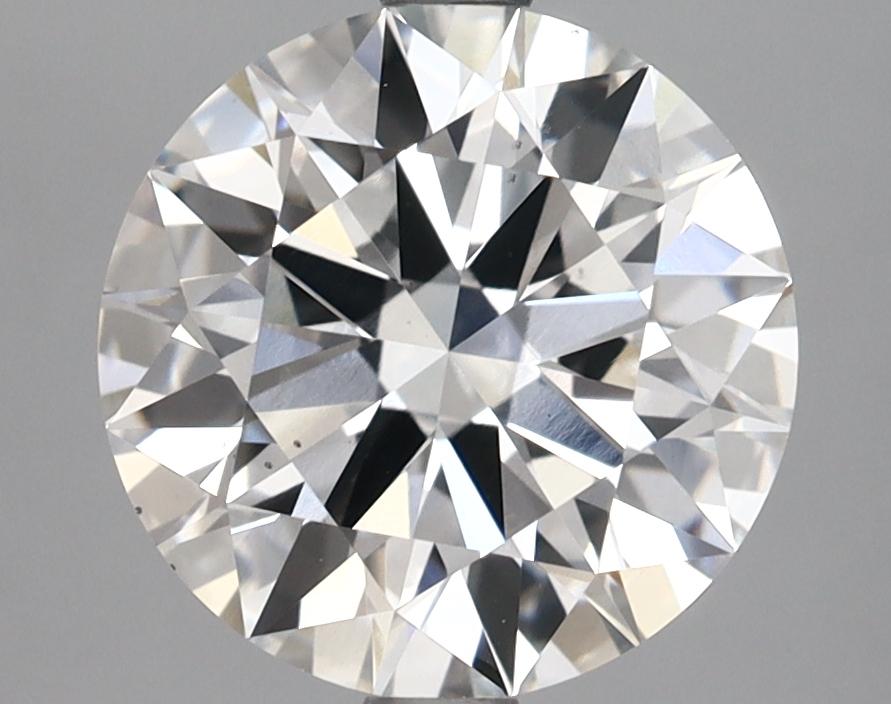 3.17 Carat Round Shaped Excellent Cut SI1 GIA Certified Lab Grown Diamond