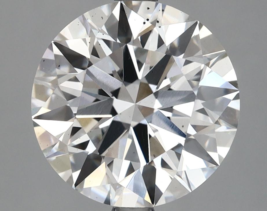 3.68 Carat Round Shaped Ideal Cut SI1 IGI Certified Lab Grown Diamond