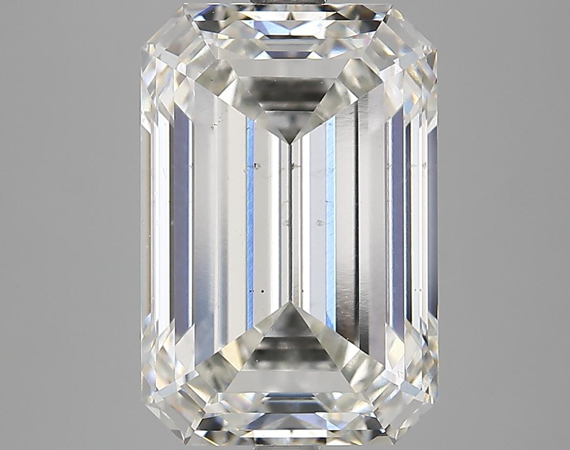 6.04 Carat Emerald Shaped Excellent Cut VS2 IGI Certified Lab Grown Diamond