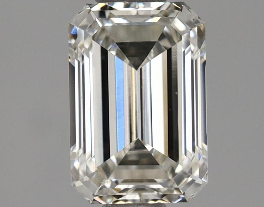 1.0 Carat Emerald Shaped Ideal Cut VVS2 IGI Certified Lab Grown Diamond