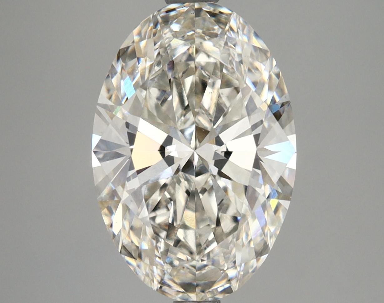 3.51 Carat Oval Shaped Ideal Cut SI1 IGI Certified Lab Grown Diamond