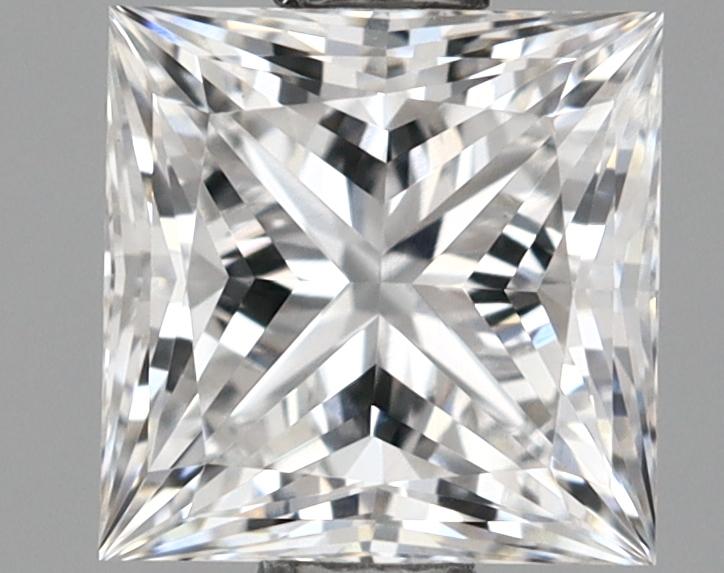 1.01 Carat Princess Shaped Ideal Cut VVS2 IGI Certified Lab Grown Diamond