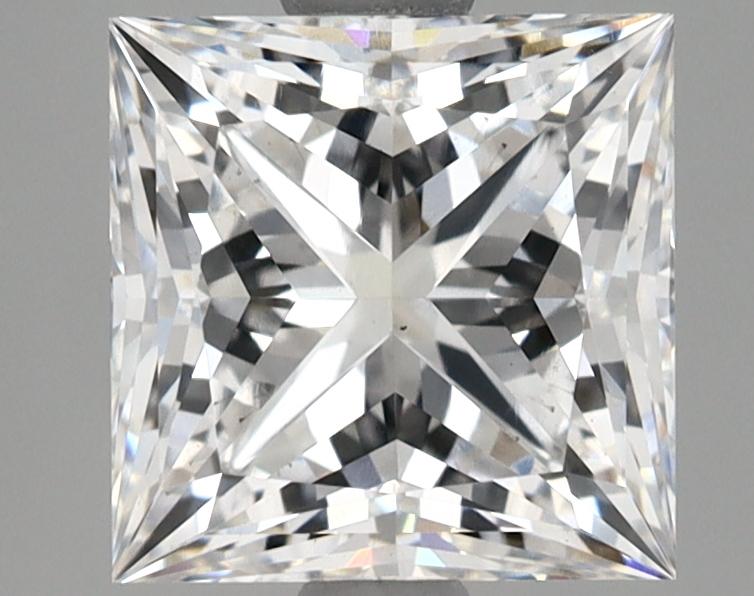 2.69 Carat Princess Shaped Ideal Cut VS2 IGI Certified Lab Grown Diamond