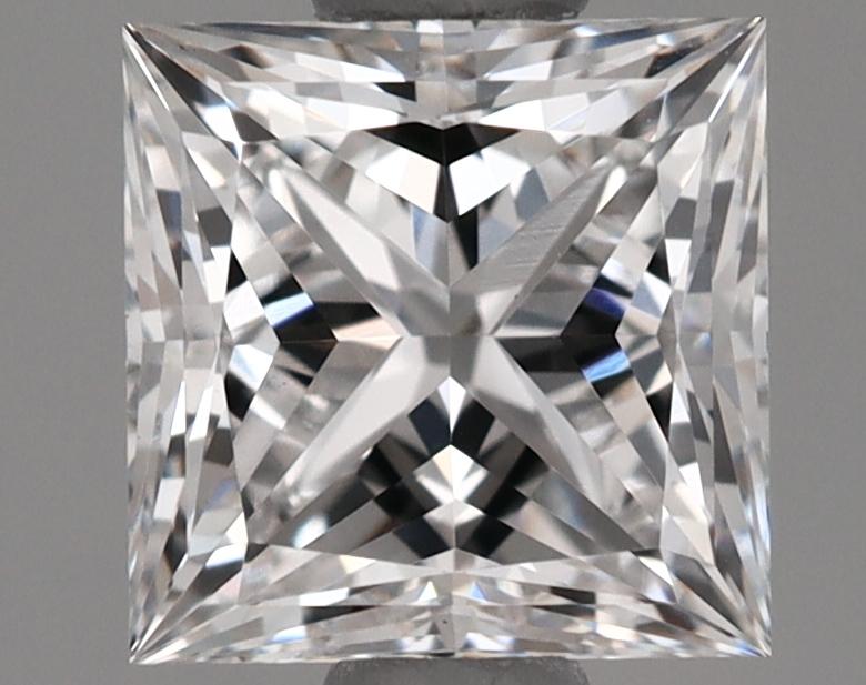 1.05 Carat Princess Shaped Ideal Cut VVS2 IGI Certified Lab Grown Diamond