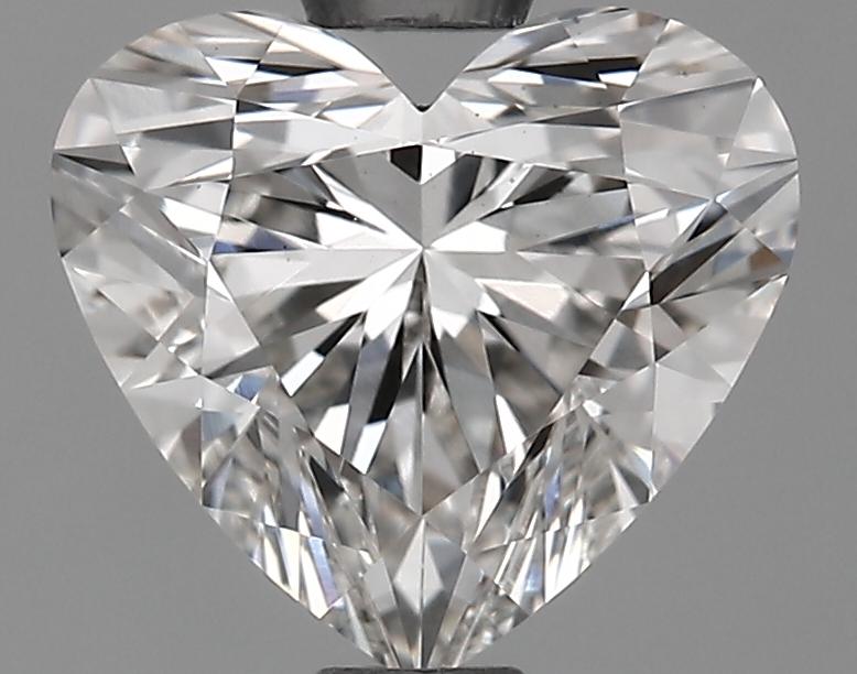 1.28 Carat Heart Shaped Ideal Cut VS1 IGI Certified Lab Grown Diamond