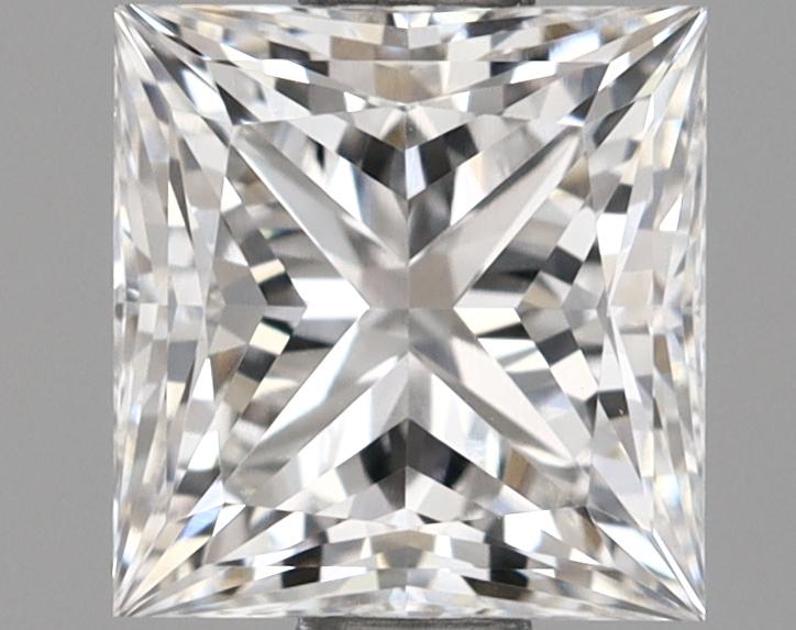 1.0 Carat Princess Shaped Very Good Cut VVS2 IGI Certified Lab Grown Diamond