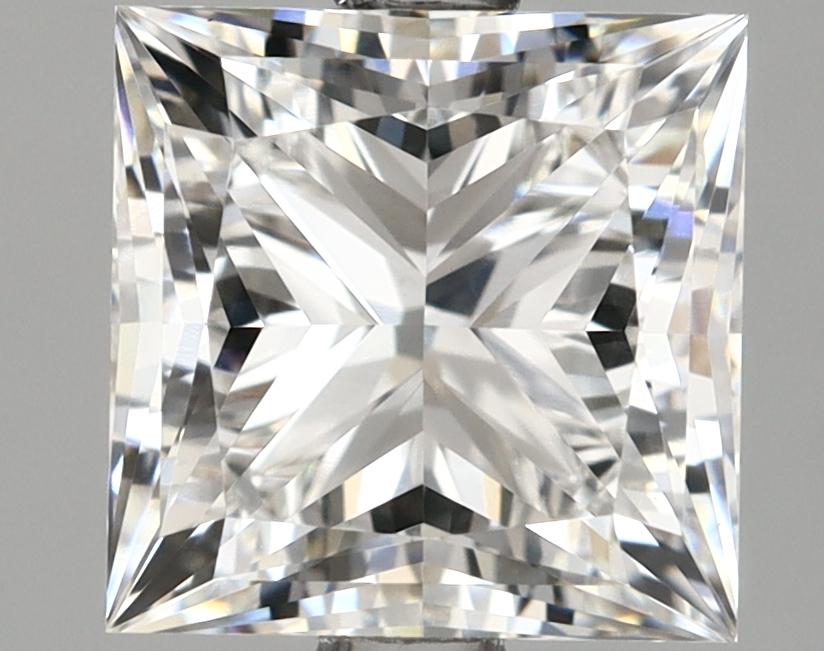 2.5 Carat Princess Shaped Ideal Cut VVS2 IGI Certified Lab Grown Diamond