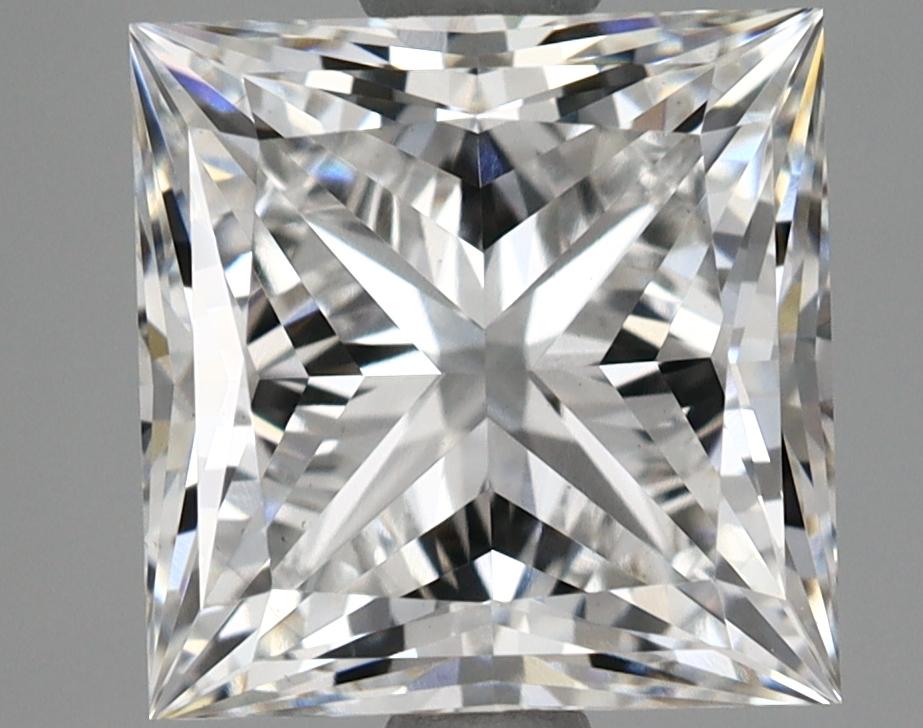 2.81 Carat Princess Shaped Ideal Cut VS1 IGI Certified Lab Grown Diamond