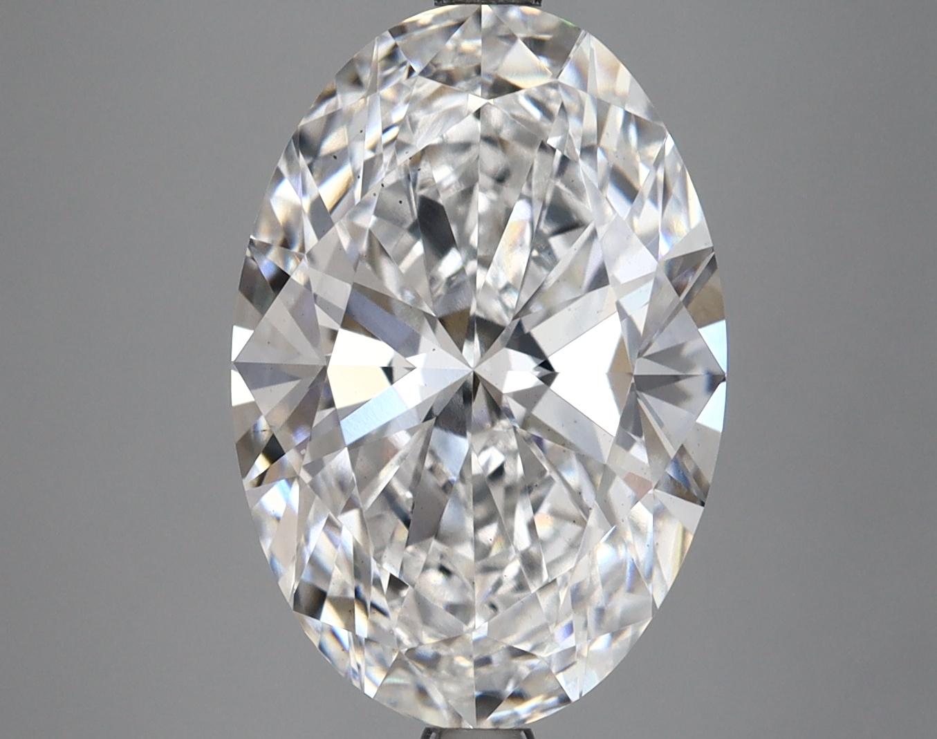 5.18 Carat Oval Shaped Ideal Cut VS2 IGI Certified Lab Grown Diamond