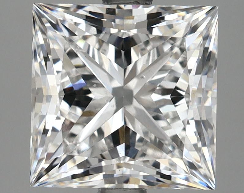 3.54 Carat Princess Shaped Ideal Cut VS2 IGI Certified Lab Grown Diamond
