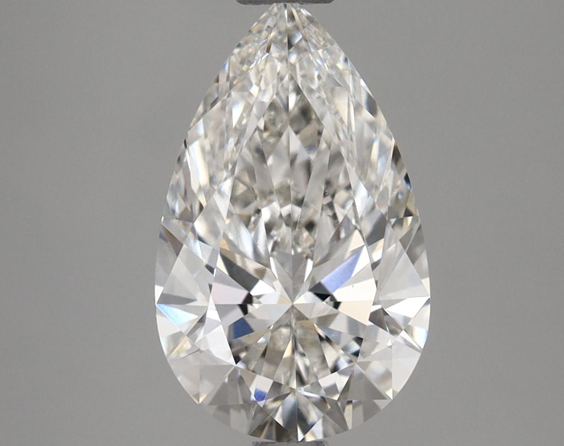 2.17 Carat Pear Shaped Ideal Cut VVS2 IGI Certified Lab Grown Diamond