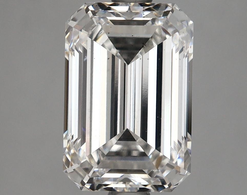 2.92 Carat Emerald Shaped Excellent Cut VS2 IGI Certified Lab Grown Diamond