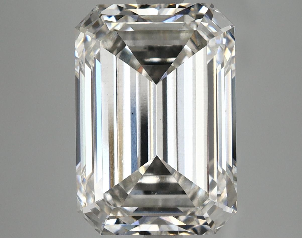 6.51 Carat Emerald Shaped Ideal Cut VS2 IGI Certified Lab Grown Diamond