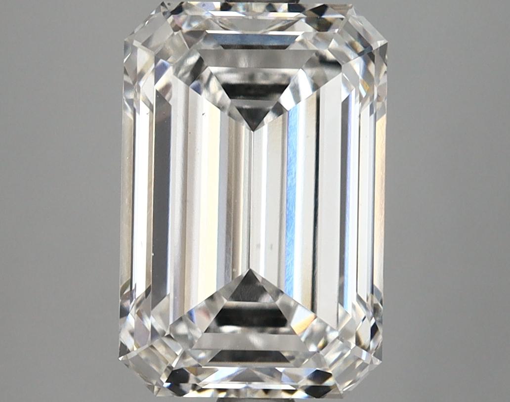 3.85 Carat Emerald Shaped Excellent Cut VS1 IGI Certified Lab Grown Diamond