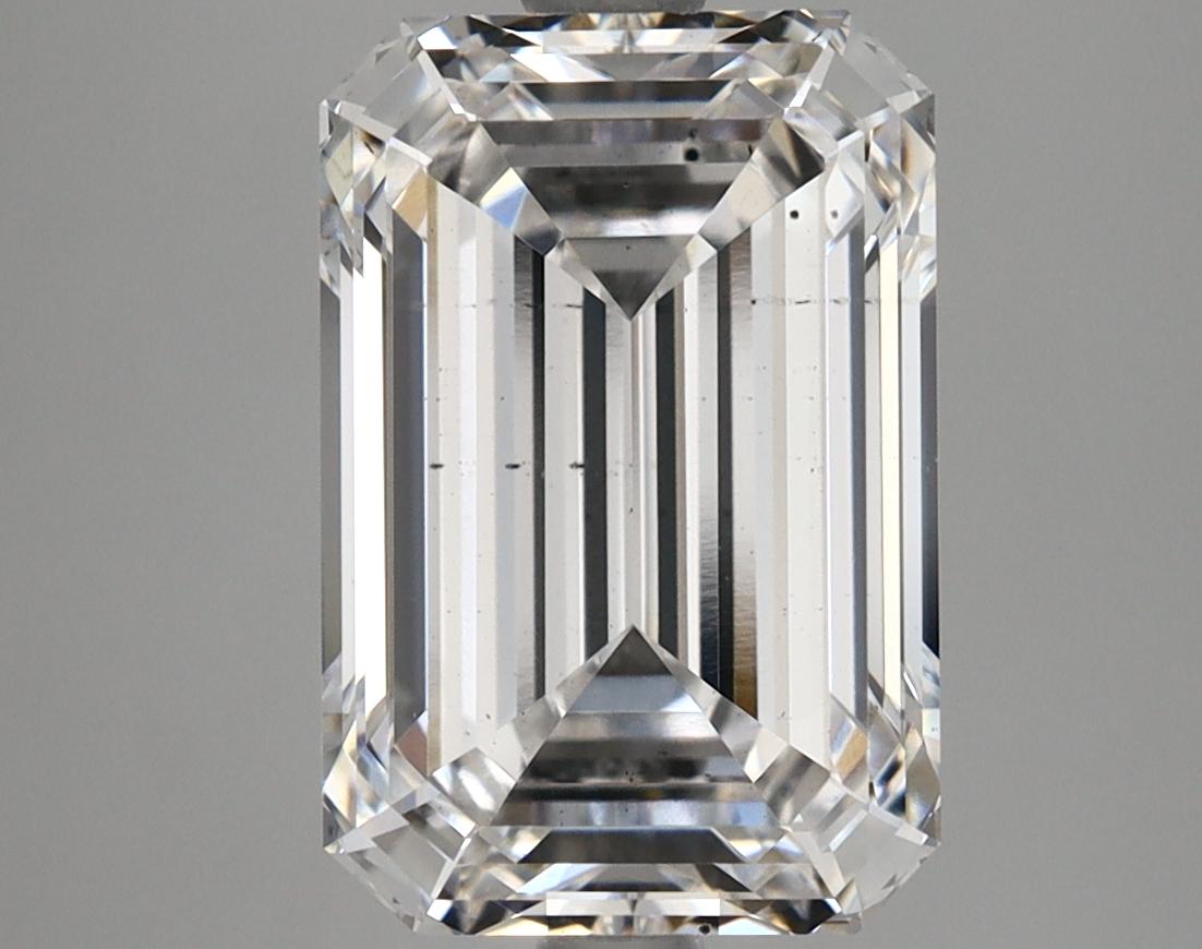 4.65 Carat Emerald Shaped Excellent Cut VS2 IGI Certified Lab Grown Diamond