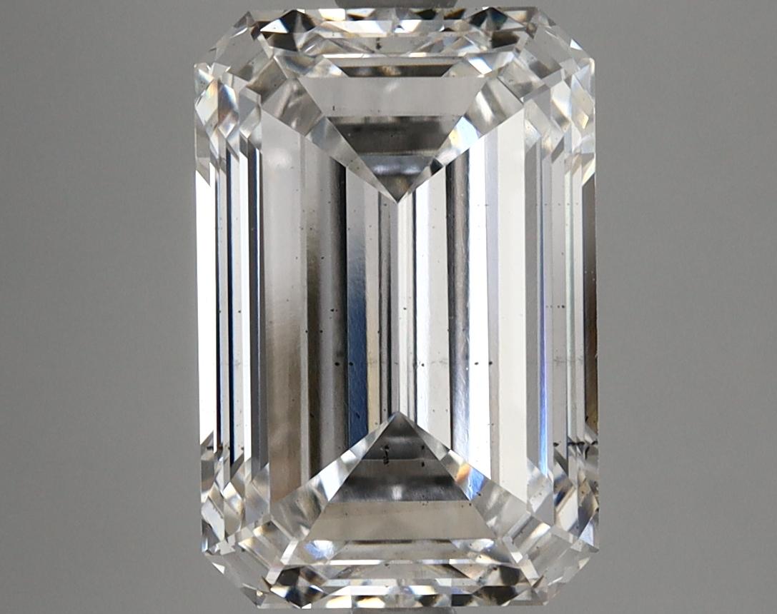 4.56 Carat Emerald Shaped Excellent Cut SI1 IGI Certified Lab Grown Diamond
