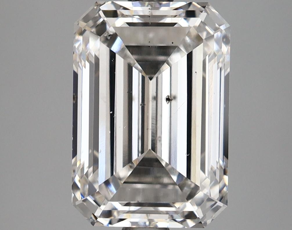 3.5 Carat Emerald Shaped Ideal Cut SI1 IGI Certified Lab Grown Diamond