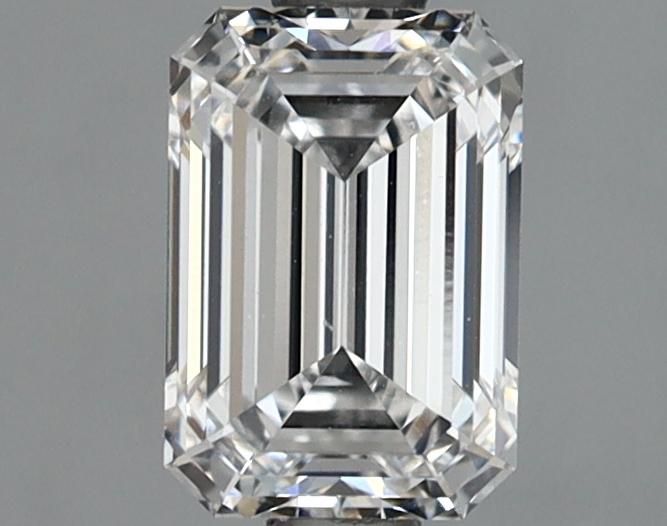 1.06 Carat Emerald Shaped Ideal Cut VVS2 IGI Certified Lab Grown Diamond
