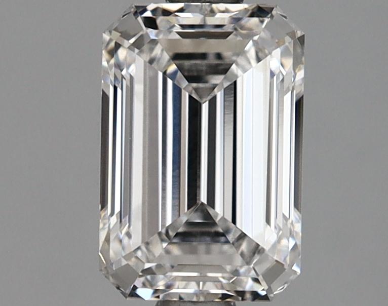 1.57 Carat Emerald Shaped Ideal Cut VS1 IGI Certified Lab Grown Diamond