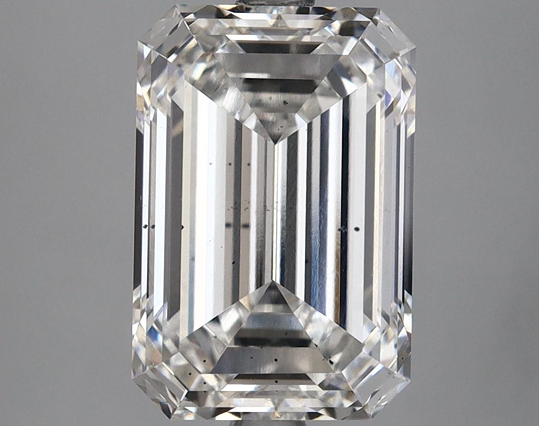4.04 Carat Emerald Shaped Excellent Cut SI1 IGI Certified Lab Grown Diamond