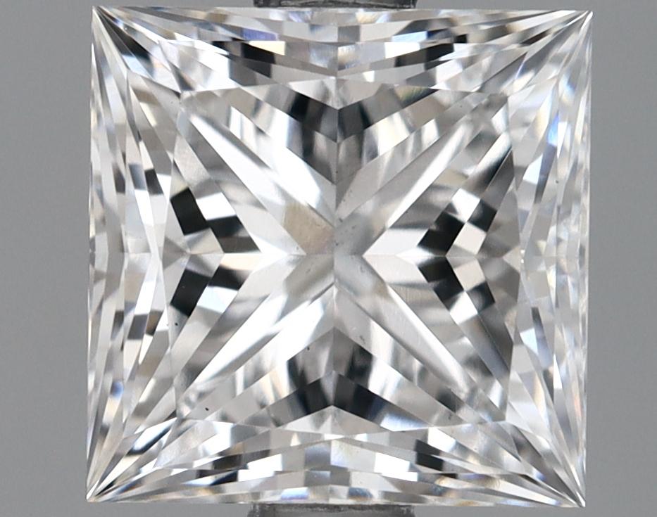 1.69 Carat Princess Shaped Ideal Cut VS1 IGI Certified Lab Grown Diamond