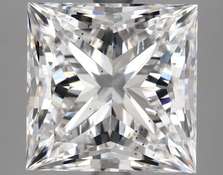 4.8 Carat Princess Shaped Ideal Cut SI1 IGI Certified Lab Grown Diamond