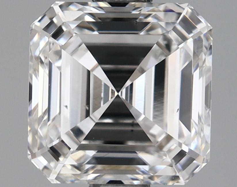 1.51 Carat Asscher Shaped Excellent Cut VS2 IGI Certified Lab Grown Diamond