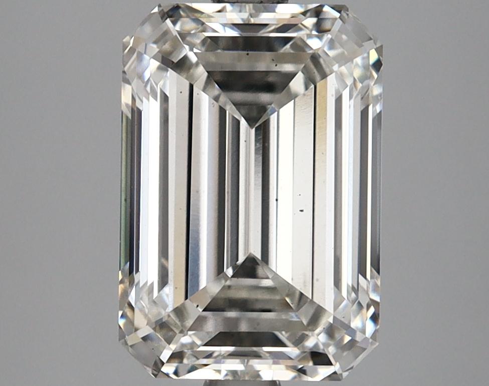 3.45 Carat Emerald Shaped Ideal Cut VS2 IGI Certified Lab Grown Diamond