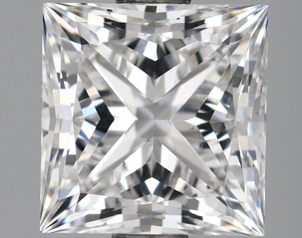1.65 Carat Princess Shaped Ideal Cut VS2 IGI Certified Lab Grown Diamond