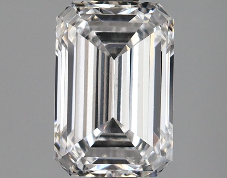 1.69 Carat Emerald Shaped Excellent Cut VVS2 IGI Certified Lab Grown Diamond