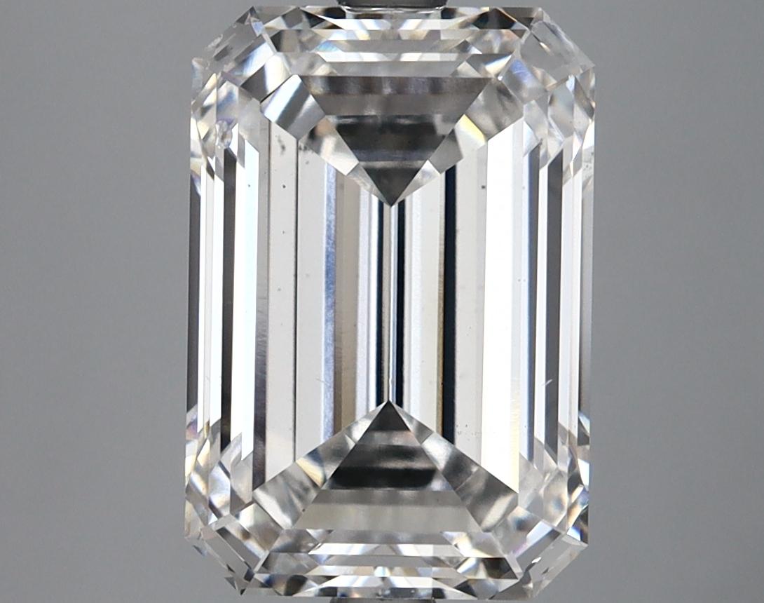 4.73 Carat Emerald Shaped Ideal Cut VS2 IGI Certified Lab Grown Diamond
