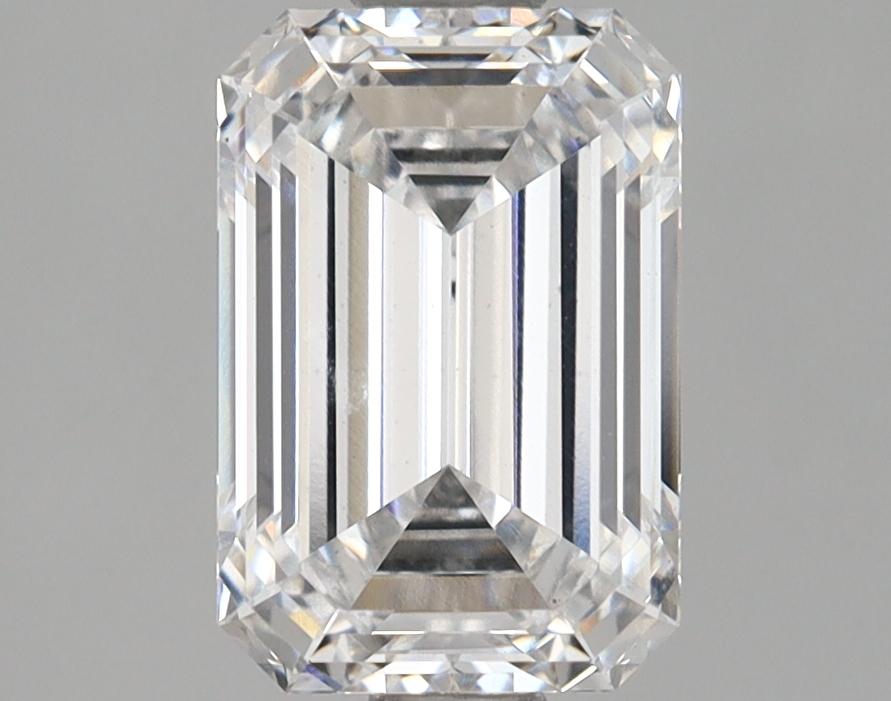 1.69 Carat Emerald Shaped Ideal Cut VS2 IGI Certified Lab Grown Diamond