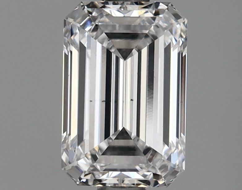 1.64 Carat Emerald Shaped Excellent Cut VS2 IGI Certified Lab Grown Diamond