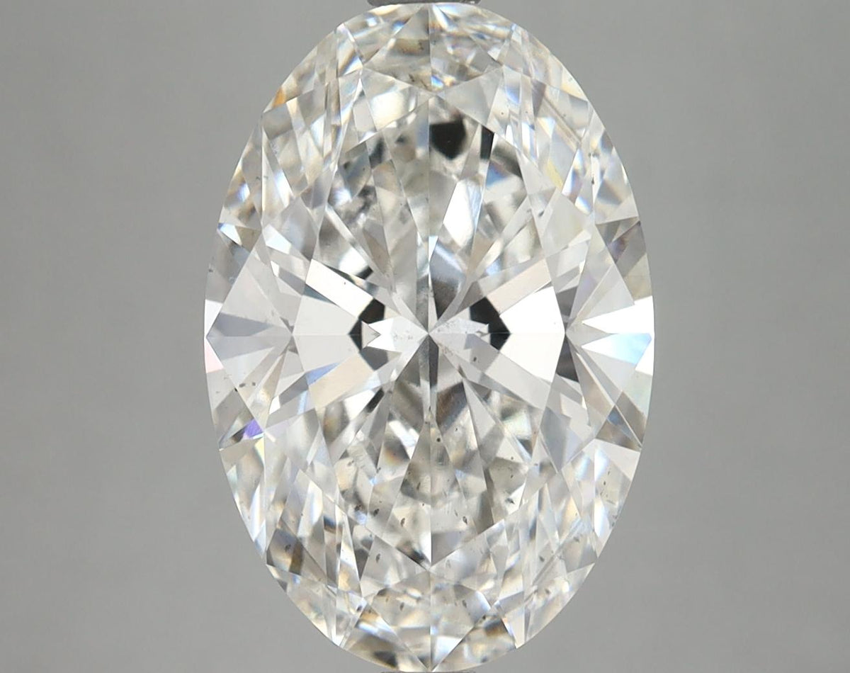 4.81 Carat Oval Shaped Excellent Cut SI1 IGI Certified Lab Grown Diamond
