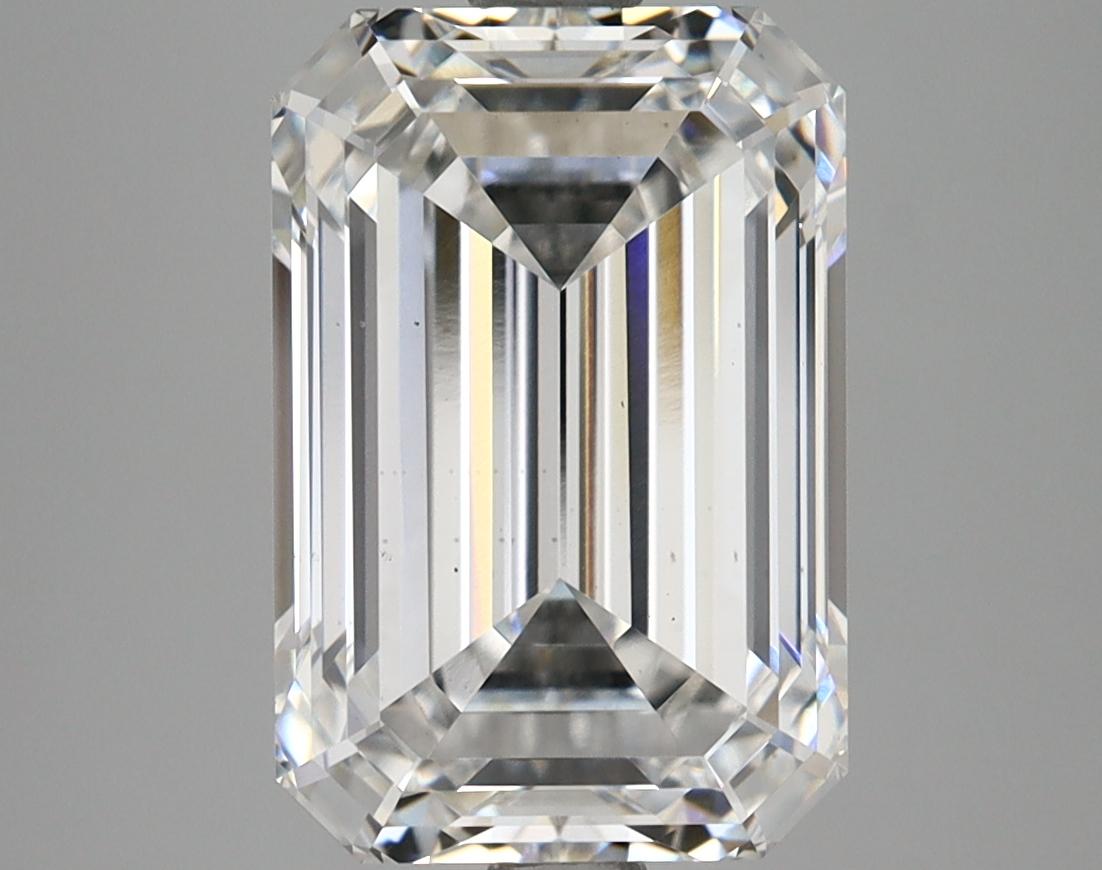 4.74 Carat Emerald Shaped Excellent Cut VS2 IGI Certified Lab Grown Diamond