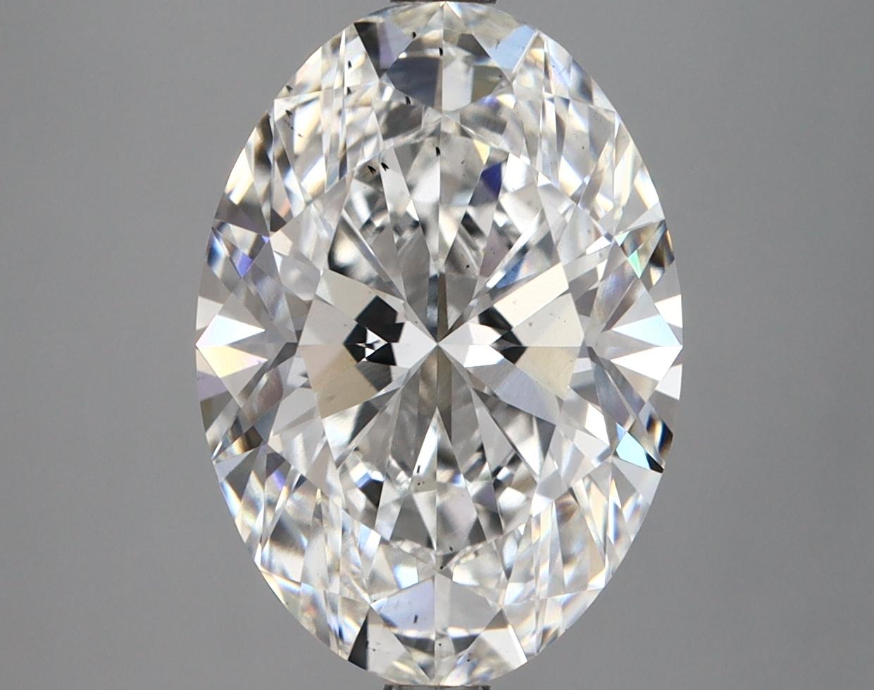 4.63 Carat Oval Shaped Ideal Cut SI1 IGI Certified Lab Grown Diamond