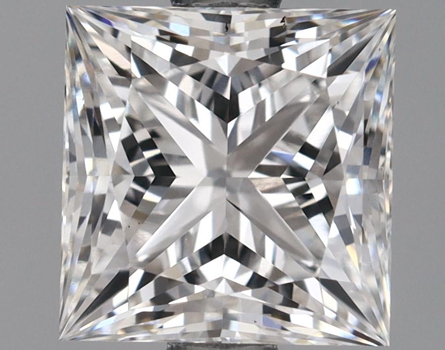 1.69 Carat Princess Shaped Ideal Cut VVS2 IGI Certified Lab Grown Diamond
