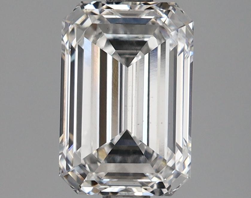 2.15 Carat Emerald Shaped Ideal Cut VS1 IGI Certified Lab Grown Diamond