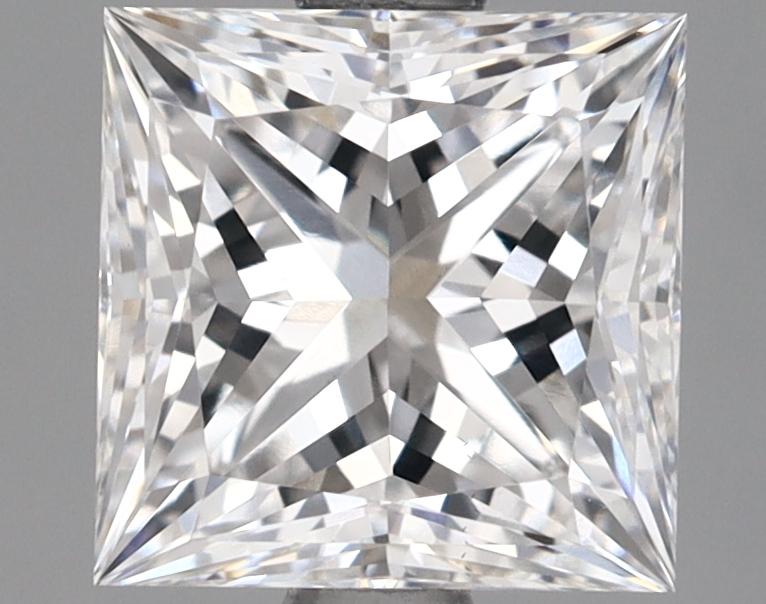 1.69 Carat Princess Shaped Ideal Cut VS1 IGI Certified Lab Grown Diamond