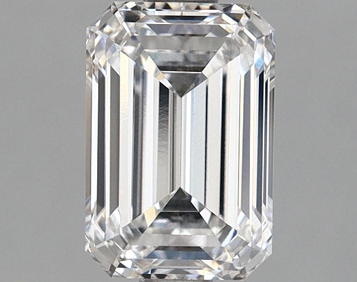 1.43 Carat Emerald Shaped Ideal Cut VVS2 IGI Certified Lab Grown Diamond