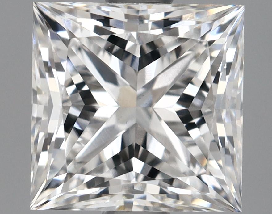 1.69 Carat Princess Shaped Ideal Cut VS1 IGI Certified Lab Grown Diamond