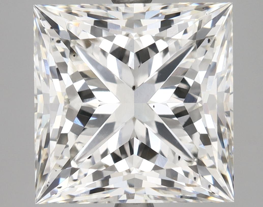 7.8 Carat Princess Shaped Ideal Cut SI1 IGI Certified Lab Grown Diamond