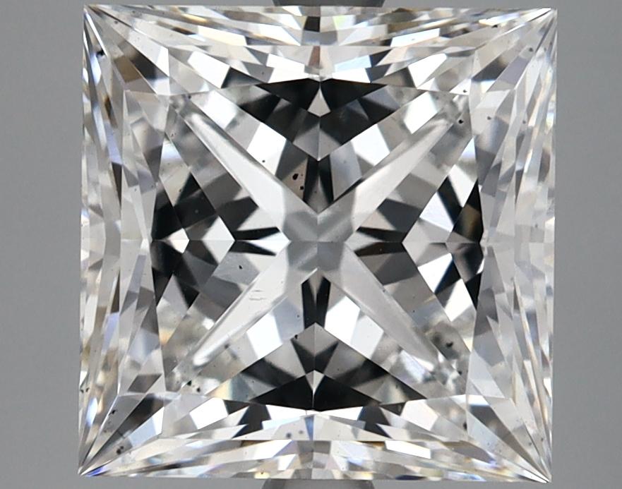 4.63 Carat Princess Shaped Ideal Cut SI1 IGI Certified Lab Grown Diamond