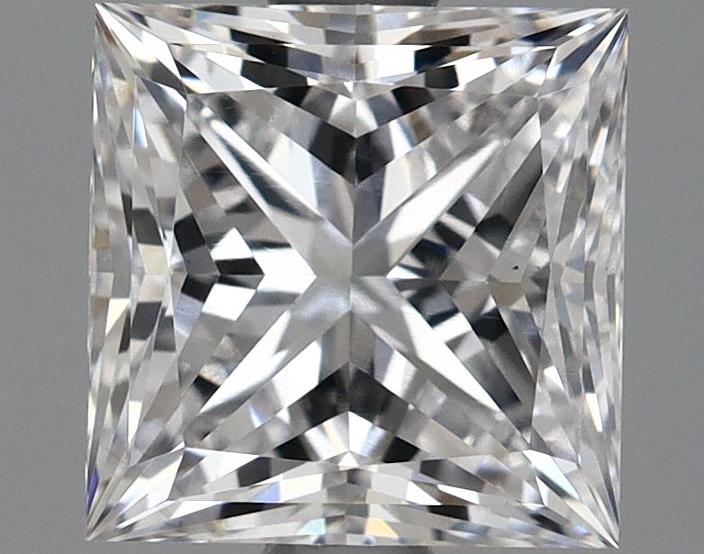 1.68 Carat Princess Shaped Ideal Cut VS1 IGI Certified Lab Grown Diamond