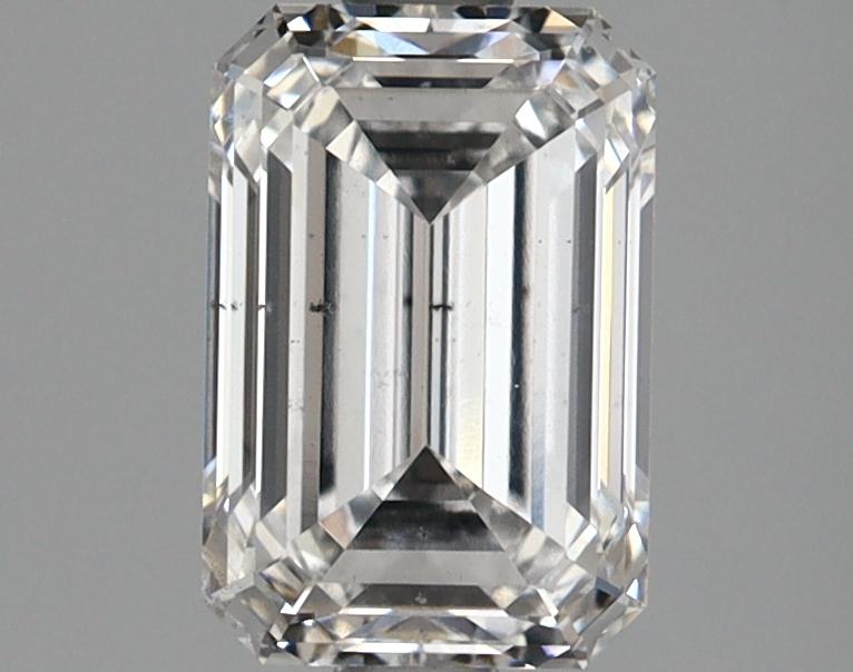 1.65 Carat Emerald Shaped Very Good Cut VS2 IGI Certified Lab Grown Diamond